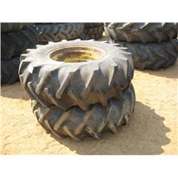 (1) LOT 2 18.4-26 TIRES & WHEELS