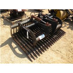 GRAPPLE RACK W/TOP CLAMP