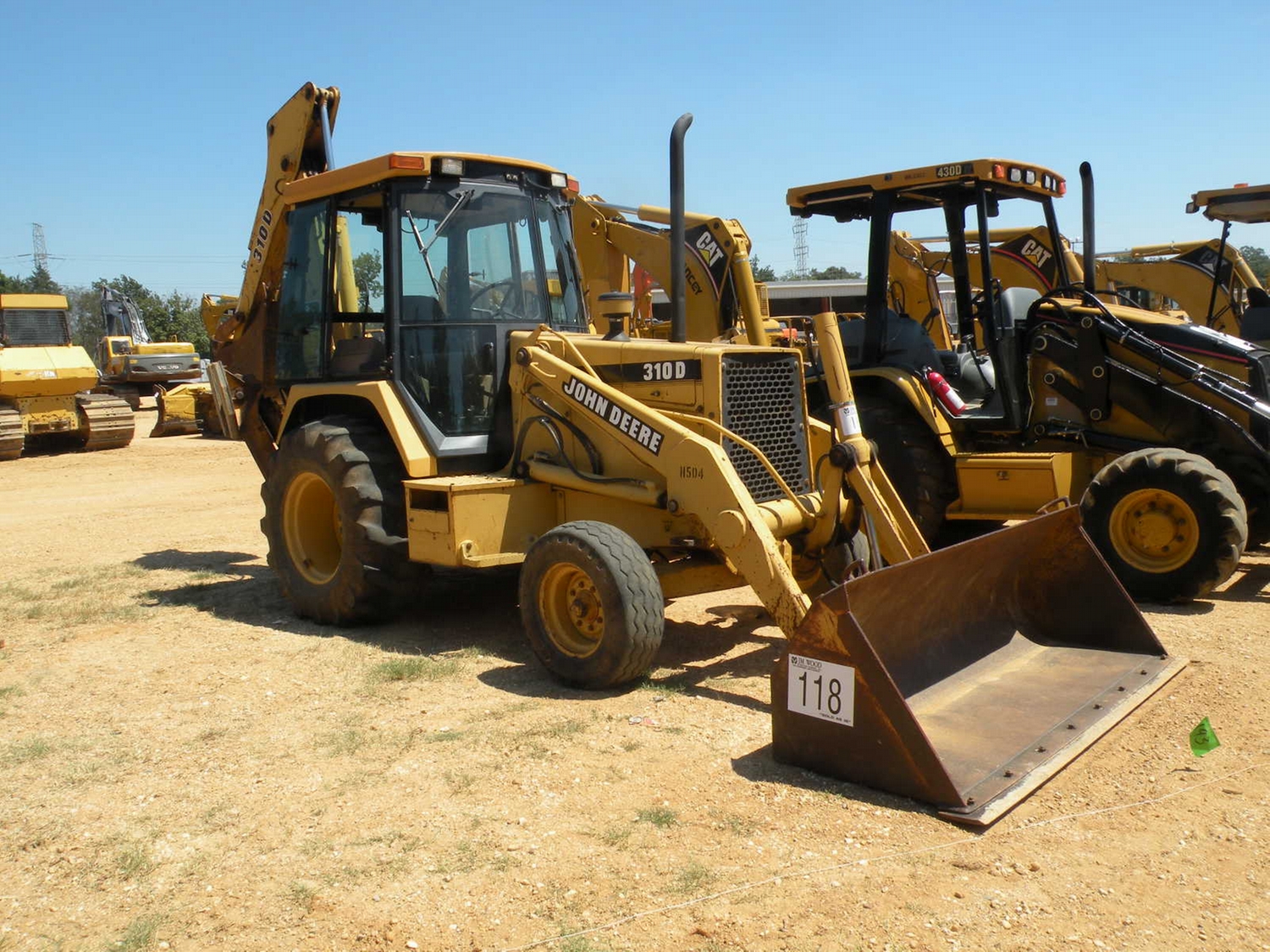 JOHN DEERE 310D LOADER BACKHOE