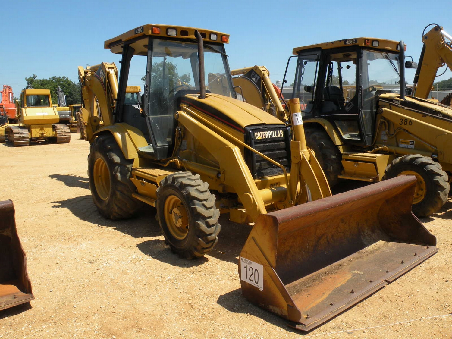 CAT 426C 4X4 LOADER BACKHOE