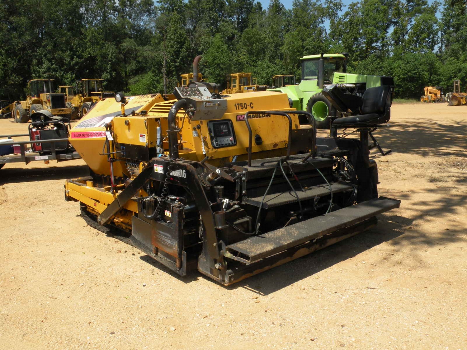 MAULDIN 1750C ASPHALT PAVER J.M. Wood Auction Company, Inc.