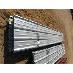 (1) LOT OF 25 (3'X20' GALVALUME SHEETS) (26G