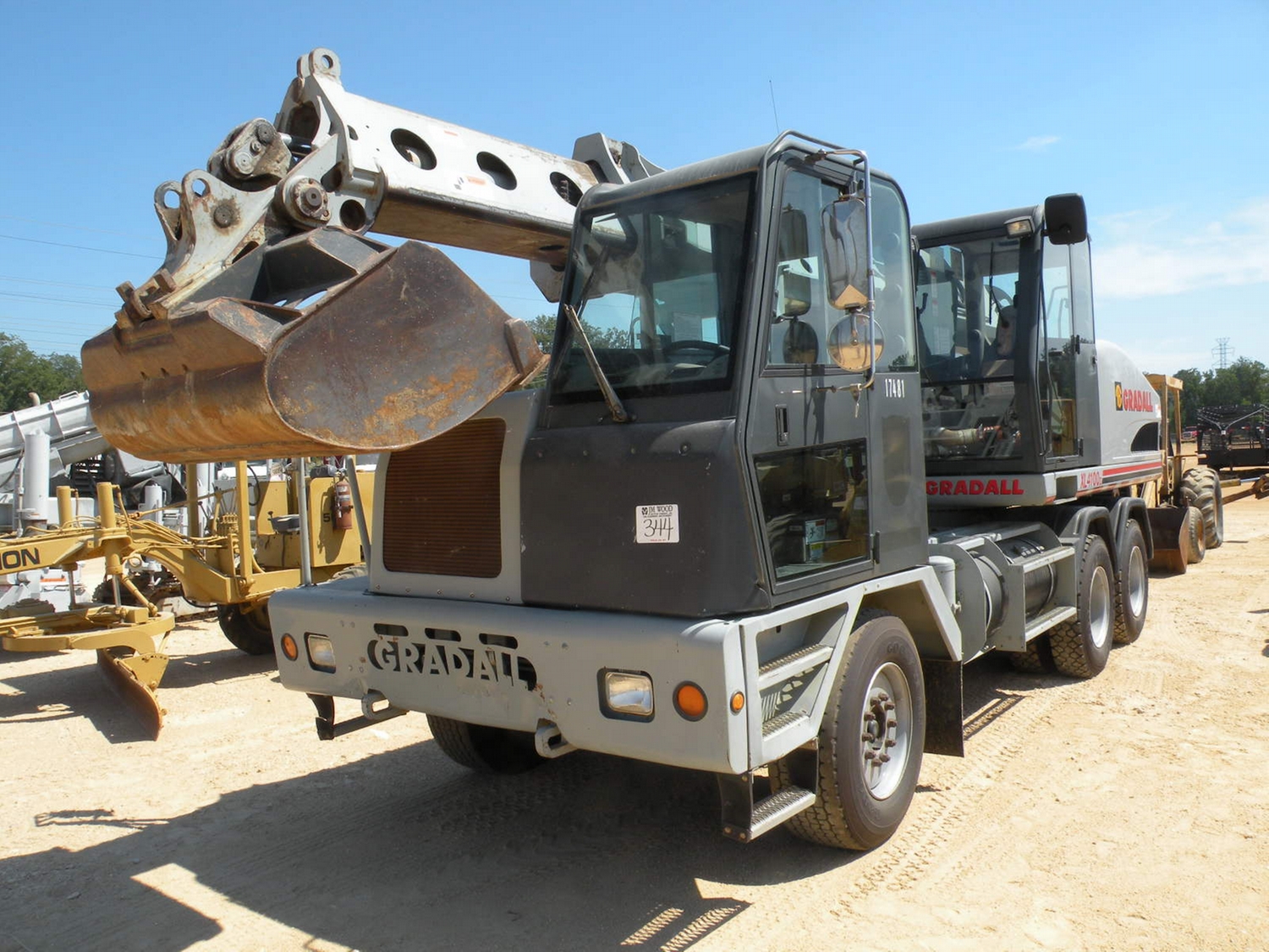 GRADALL XL4100 WHEELED EXCAVATOR GRADALL XL4100 WHEELED EXCAVATOR