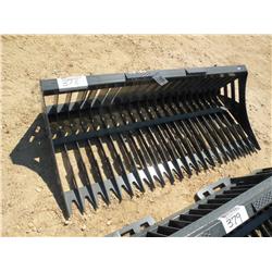 (UNUSED) 72" ROCK BUCKET