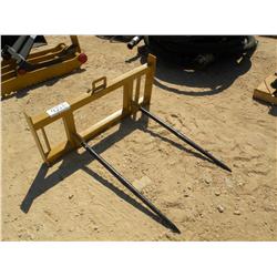 (UNUSED) TWIN TINE HAY SPEAR