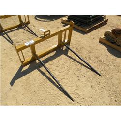 (UNUSED) TWIN TINE HAY SPEAR