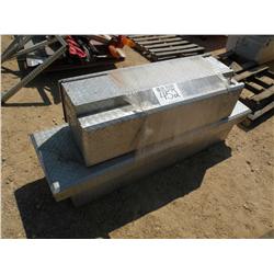 (1) LOT ALUMINUM TOOLBOXES