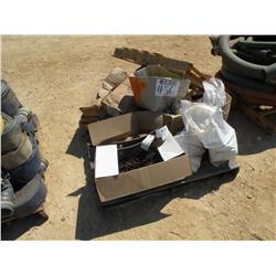 (1) LOT FABRIC STAKES