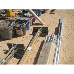 (1) LOT CONCRETE PADDLES