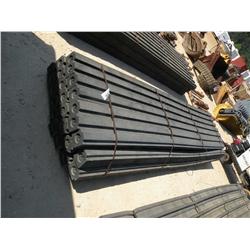 (1) LOT 12' RUBBER LANDSCAPE TIMBERS