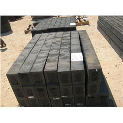 (1) LOT 4' LANDSCAPE TIMBERS