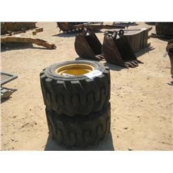 (1) LOT 2 TIRES & WHEELS