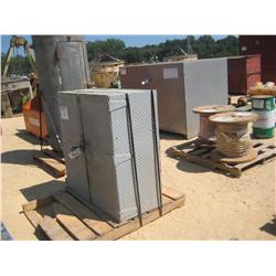 METAL CABINET W/ CONTENTS