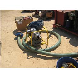WACKER 4" WATER PUMP W/ HOSE