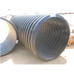 48" BLACK PLASTIC PIPE