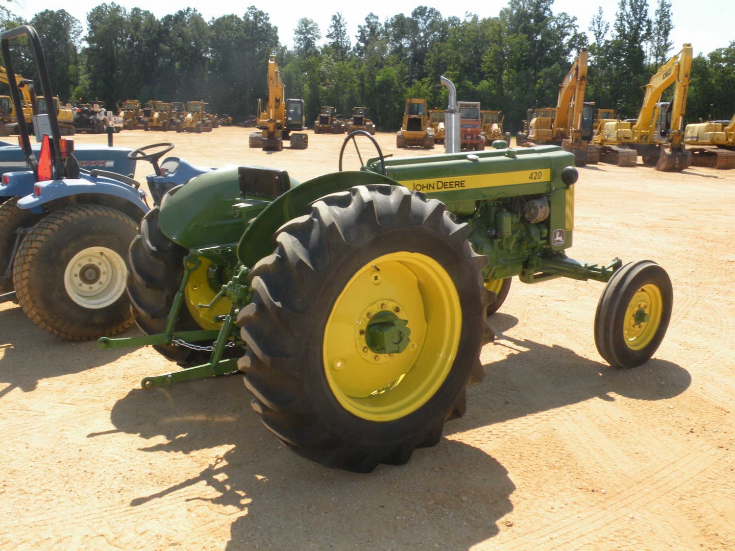 JOHN DEERE 420 2WD FARM TRACTOR J.M. Wood Auction Company, Inc.