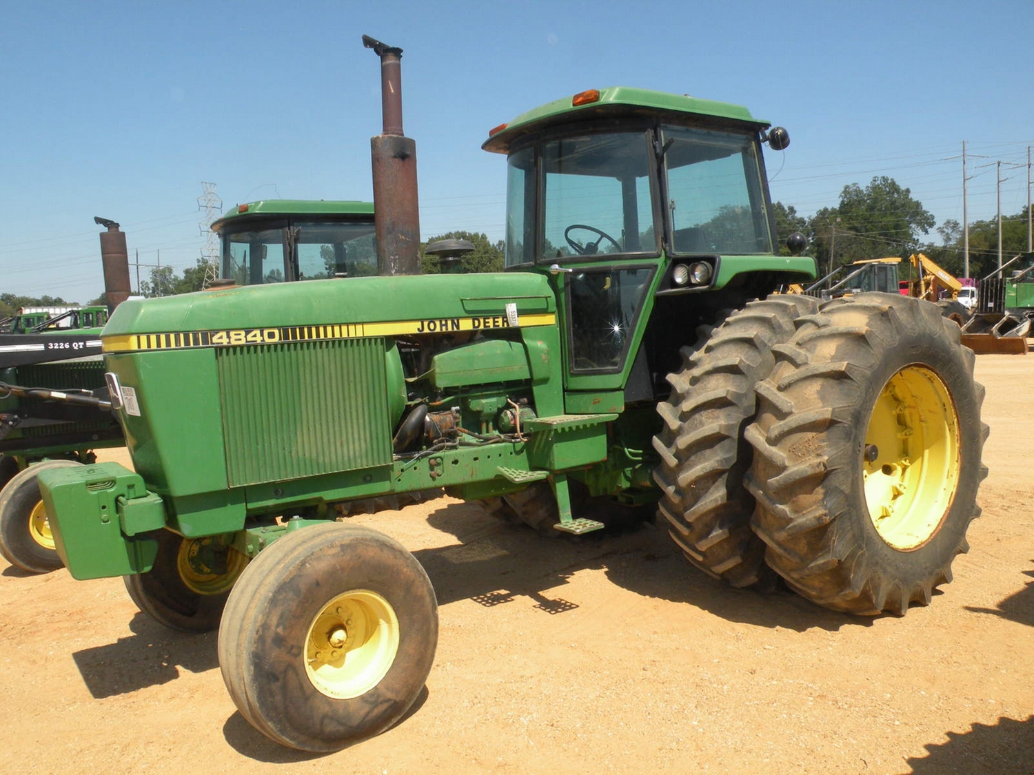 JOHN DEERE 4840 FARM TRACTOR john-deere-4840-farm-tractor