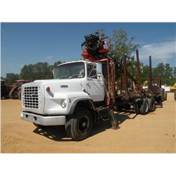 1987 FORD L9000 T/A LOG TRUCK