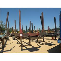 1994 SUN 4 BOLSTER LOG TRAILER