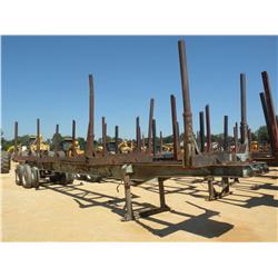 1984 KENT LT42 4 BOLSTER LOG TRAILER