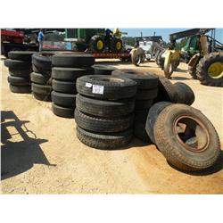 (1) LOT TRUCK TIRES & WHEELS