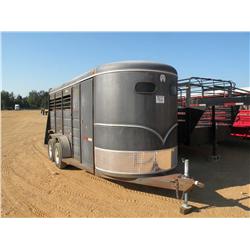 1995 W&W 16' STOCK TRAILER