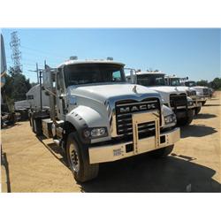 2011 MACK GU713 T/A ROLLOFF TRUCK