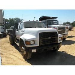 FORD F SERIES S/A CREWCAB FLATBED DUMP