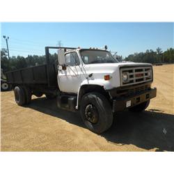 1986 GMC 7000 S/A FLAT DUMP