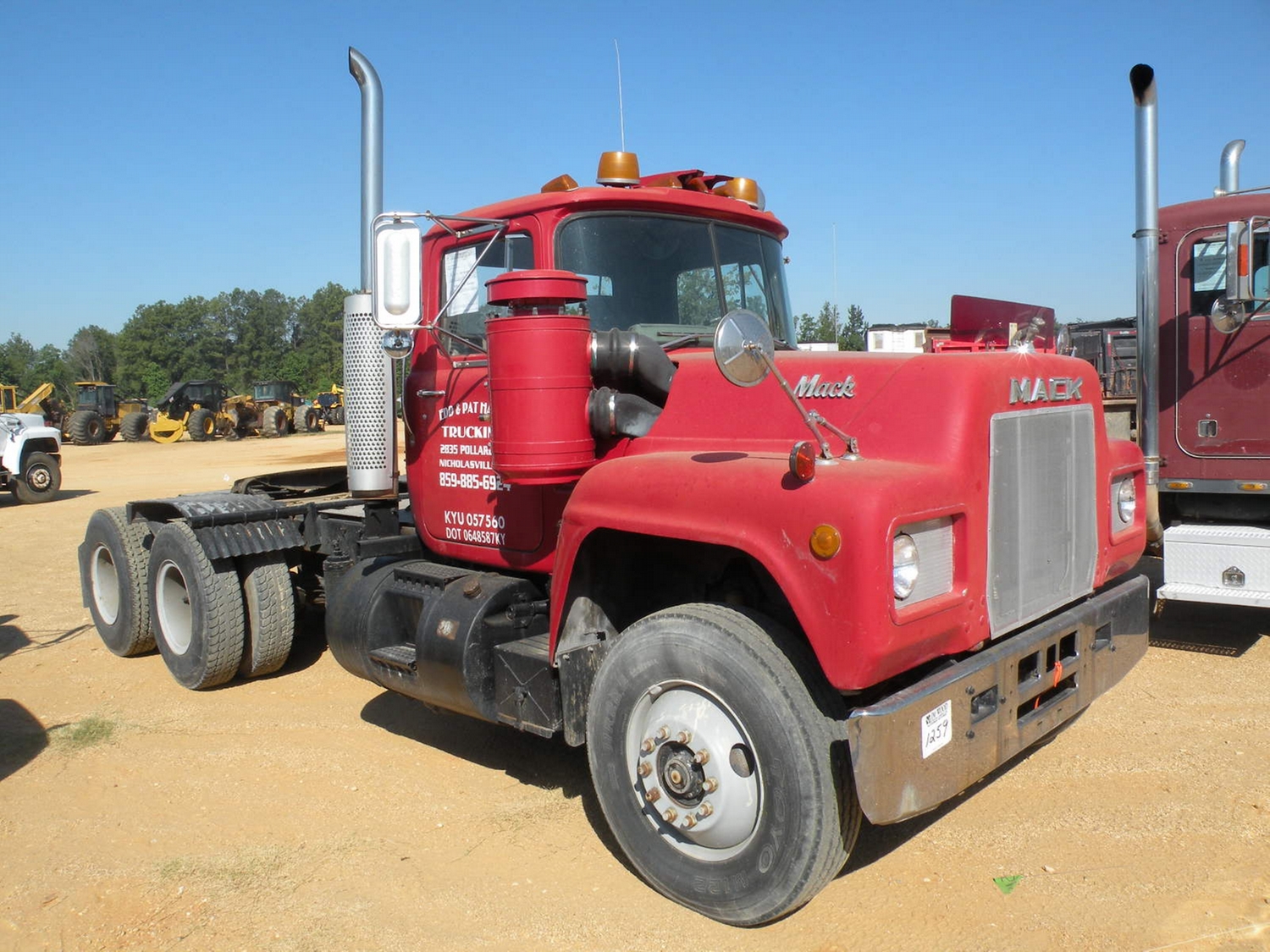1980 MACK R686ST T/A TRUCK TRACTOR J.M. Wood Auction Company, Inc.