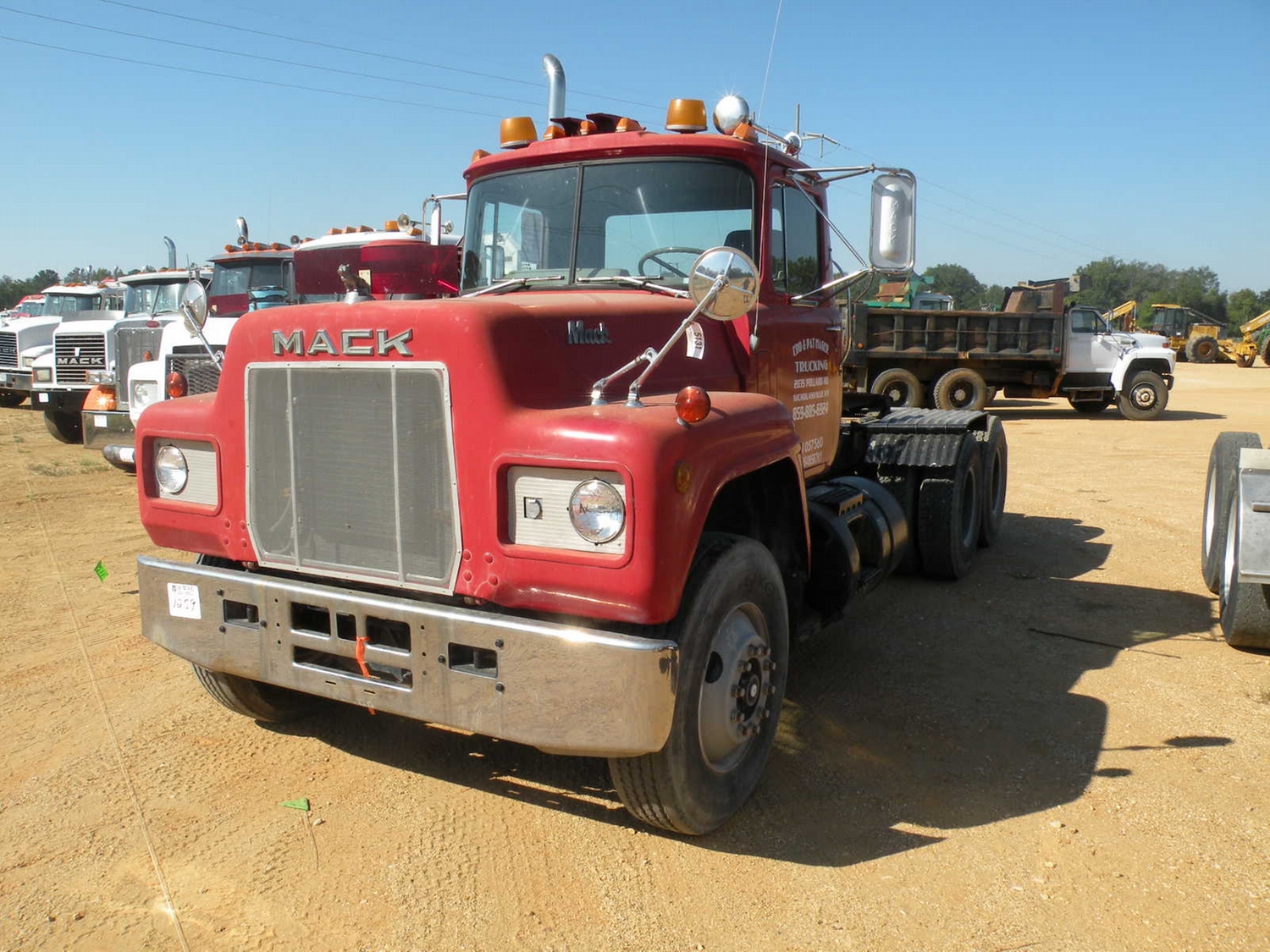 1980 MACK R686ST T/A TRUCK TRACTOR J.M. Wood Auction Company, Inc.
