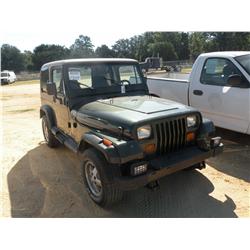 1995 JEEP SAHARA WRANGLER 4X4 SUV