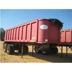 1988 PALMER TA-22 DUMP TRAILER