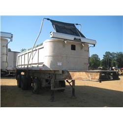 1993 HARDEE 22' TRI-AXLE DUMP TRAILER