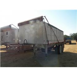 1987 HARDEE 22' T/A DUMP TRAILER