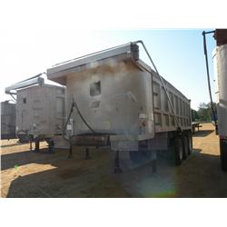 1995 EAST 24' TRI-AXLE DUMP TRAILER