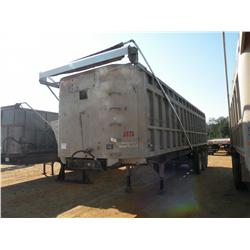 1978 GILMORE 36' TRI-AXLE DUMP TRAILER