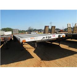 1998 TRANSCRAFT 48' SPREAD AXLE FLATBED TRAILER
