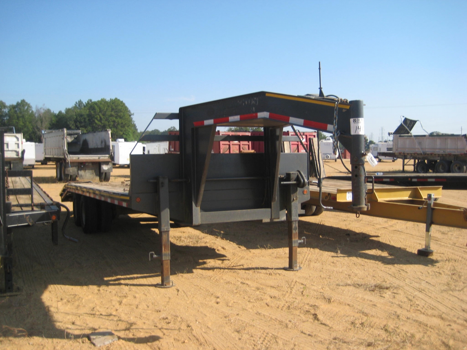 2006 BETTER BUILT DUAL TANDEM GOOSENECK TRAILER