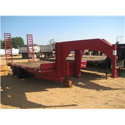 1970 HOMEMADE T/A GOOSENECK TRAILER