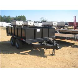 SHOPBUILT 7'X10' T/A DUMP TRAILER