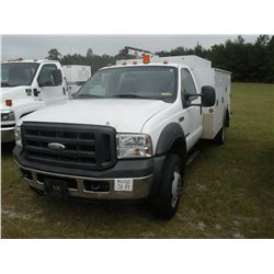 2006 FORD F550 SERVICE TRUCK
