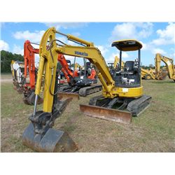 KOMATSU PC35MR-3 HYDRAULIC EXCAVATOR