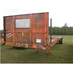 1979 AMC EXTENDABLE FLATBED TRAILER