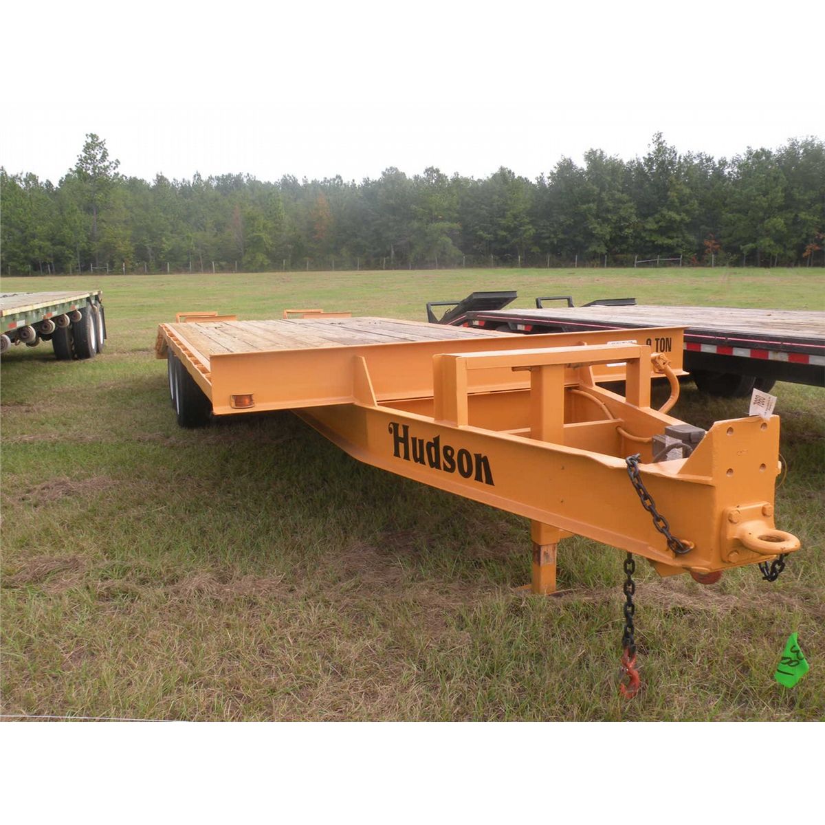 1999 HUDSON 9 TON DUAL TANDEM TAG TRAILER