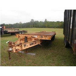1998 HUDSON 10 TON DUAL TANDEM TAG TRAILER