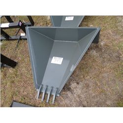 2010 STUMP BUCKET FITS SKID STEER