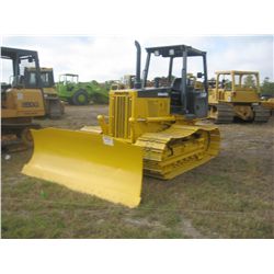 KOMATSU D39P-1 CRAWLER TRACTOR, S/N P095766, 6 WAY BLADE, CANOPY