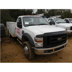 2008 FORD F550 SERVICE TRUCK