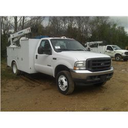 2004 FORD F550 SUPER DUTY SERVICE TRUCK